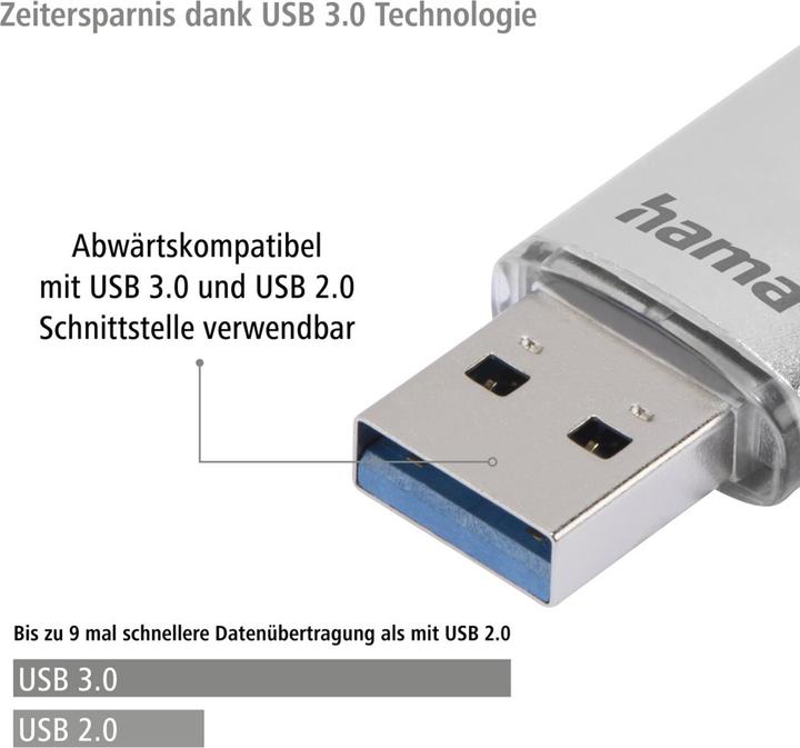Produktbild Hama C-Laeta (64 GB, USB-A, USB-C)