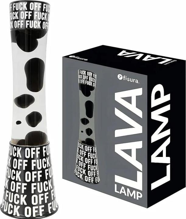 Image du produit Fisura Lava Lamp TOWER Fuck off (E14)
