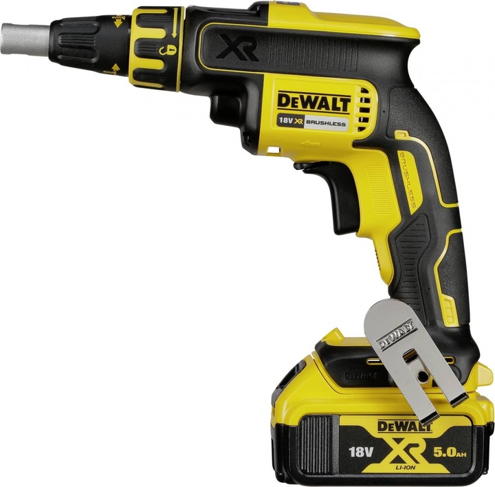 Actual product image DeWalt DCF620P2KQW Battery Magazine Screwdriver (Rechargeable battery operated)