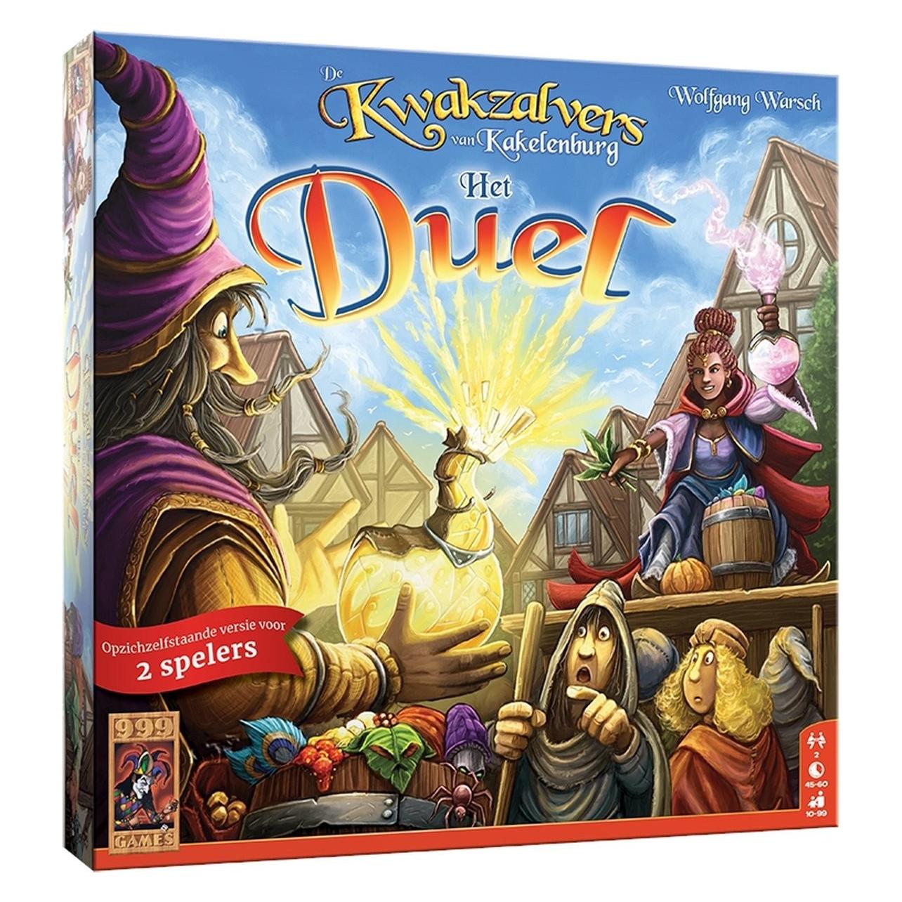 999Games 999 Spellen De Kwakzalvers Van Quedlinburg, Het Duelleerbordspel (Duits, 2 Spelers)