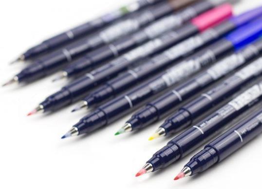 Produktbild Tombow Fudenosuke (Mehrfarbig, 10 x)