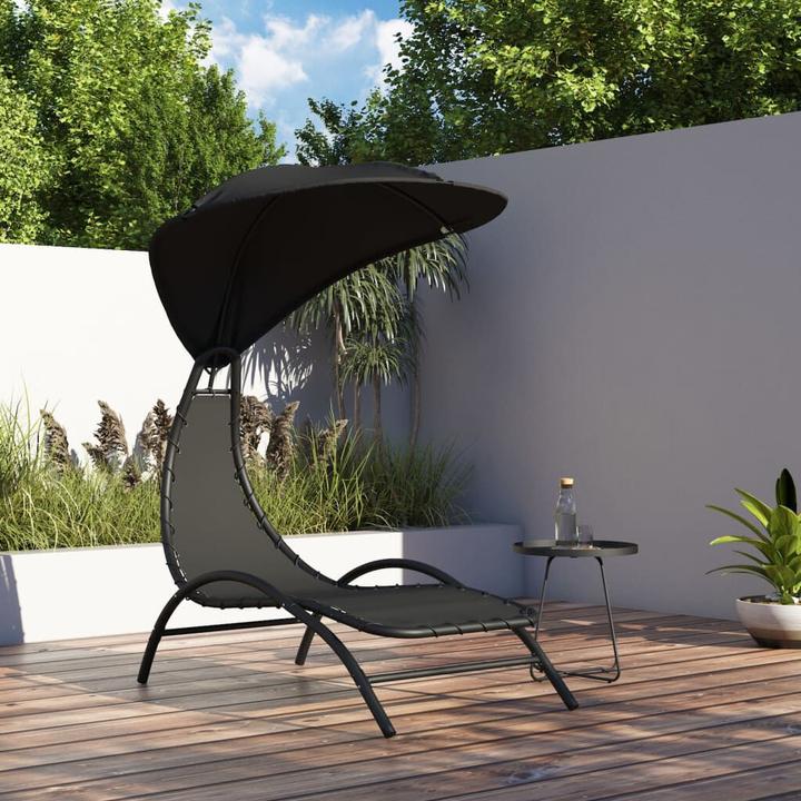 Immagine prodotto vidaXL Sonnenliege mit Dach (167 cm)