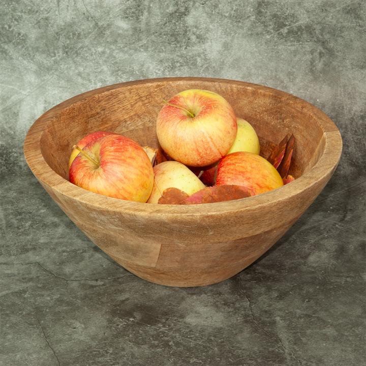 Actual product image Natura Punto Mango Wood Fruit and Serving Bowl
