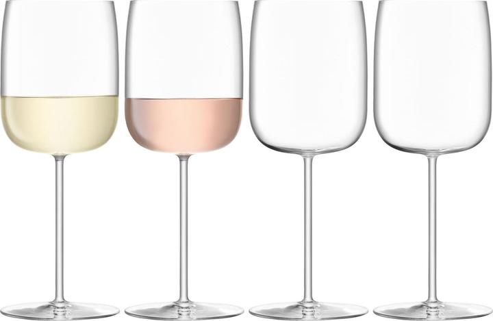 Produktbild LSA Borough Weingläser 380ml Klar x 4 (38 cl, 4 Gläser, Weissweingläser)