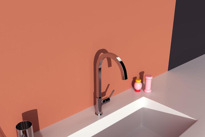 Productafbeelding Ideal standard gusto - keukenkraan, chroom