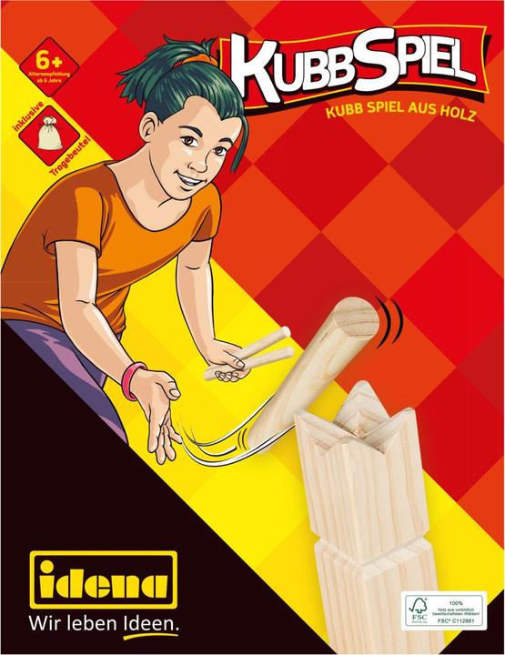Actual product image Idena Nordmann Game 21 pieces FSC100% (2 - 12 Players)