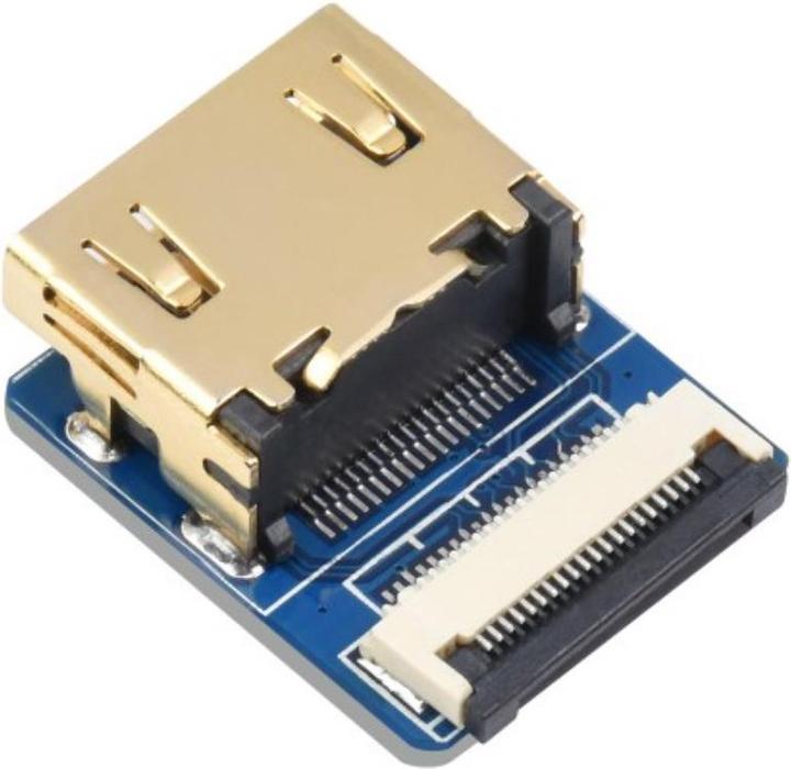 Produktbild WaveShare HDMI Female Stecker horizontal (0.03 m, HDMI)