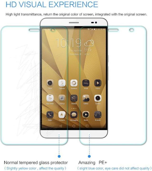 Produktbild Lobwerk Schutzglas Folie für Huawei MidiaPad X1 X2 7.0 Zoll Tablet Display Schutz 9H Schutzglas (1 Stück, MediaPad X2, MediaPad X1)