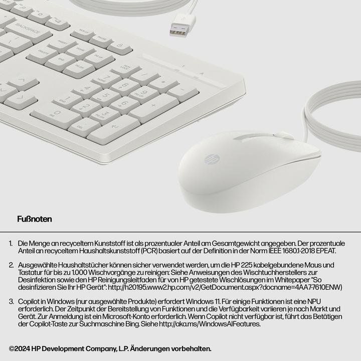 Produktbild HP 225 Combo (DE, Kabelgebunden)