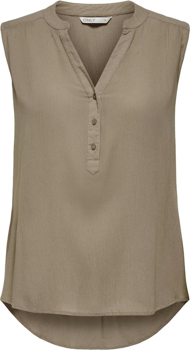 Only Normal geschnitten V-Ausschnitt Tank-Top Top