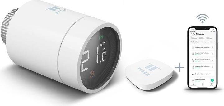 Image du produit Tesla Style de vanne thermostatique intelligente