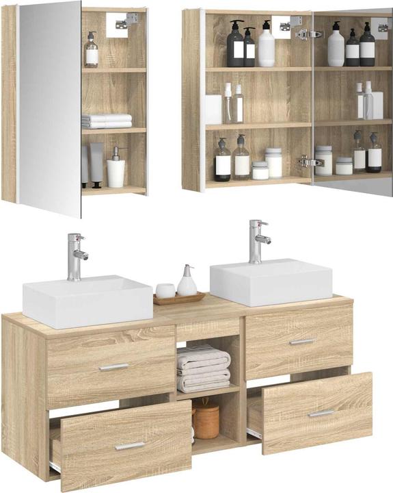Produktbild vidaXL Badezimmermöbel-Set