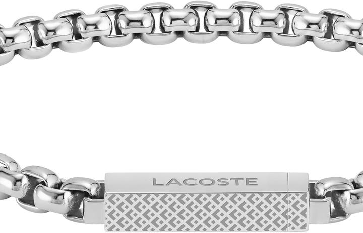 Actual product image Lacoste - Stylish steel bracelet for men L'Essentiel 2040123 (Stainless steel)