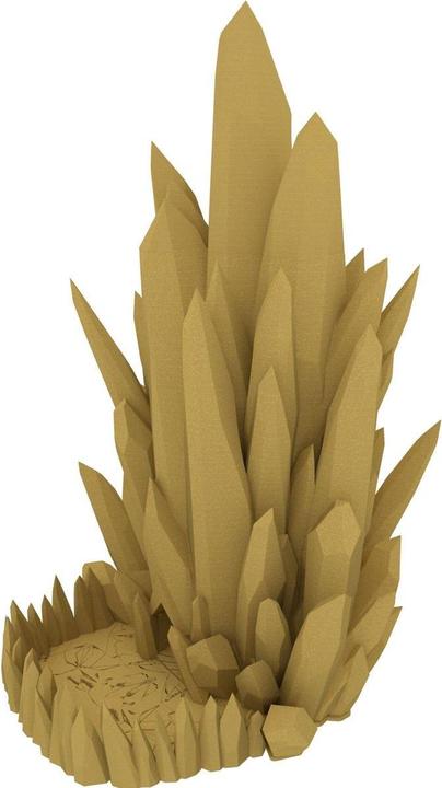 Produktbild Feldherr Fates End Würfelturm Kristall, goldfarben, 3D-gedruckt (Kunststoff)