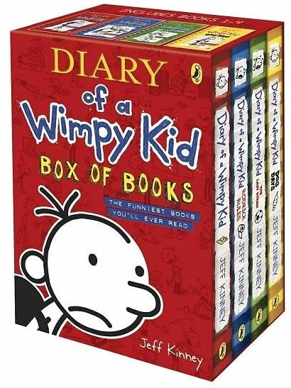 Immagine prodotto Diary of a Wimpy Kid Box of Books (Inglese, Jeff Kinney., 2011)