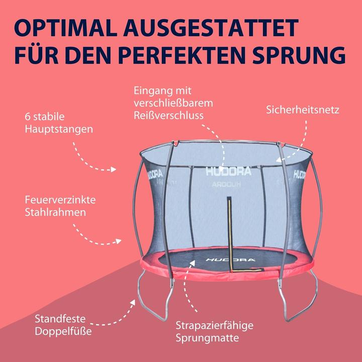 Image du produit Hudora Trampoline Fantastic 300V (300 cm)