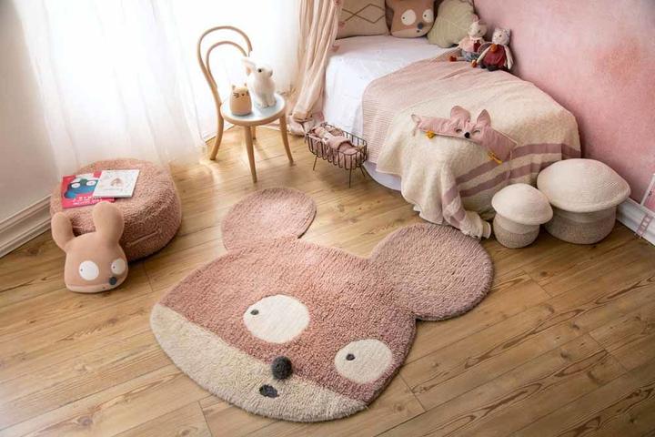 Immagine prodotto Lorena Canals Tappeto Miss Mighty Mouse (100 x 120 cm)