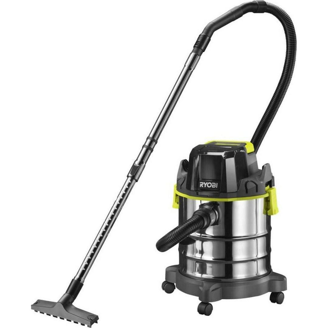 Ryobi, Aspiratore industriale, R18WDV-0 Uno + (Aspirapolvere a umido e a secco)