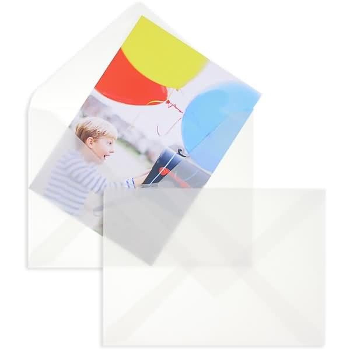 Thumbnail - Blanke, Briefumschlag, Briefumschläge Offset transparent 120x180mm 90g/qm NK VE=100 Stück weiss (100 x)