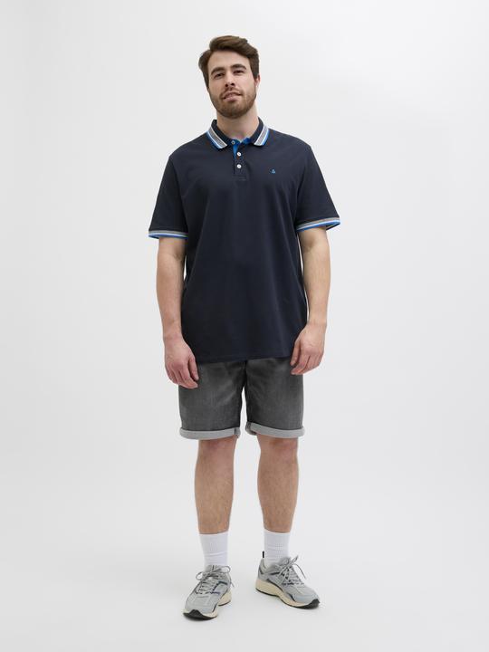Produktbild Jack & Jones Plus Size Jjepaulos Polo Ss Noos Pls (4XL)