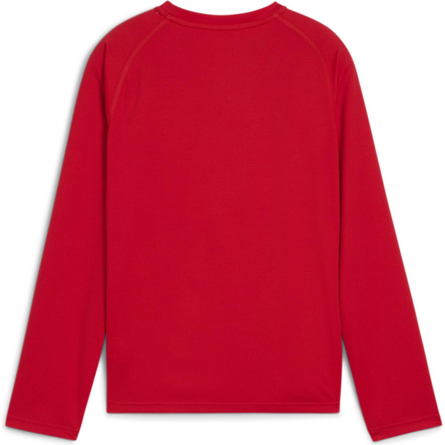 Thumbnail - Puma, Herren, Sportshirt, Y CROSS THE LINE LS 3.0 (140), Rot, 140