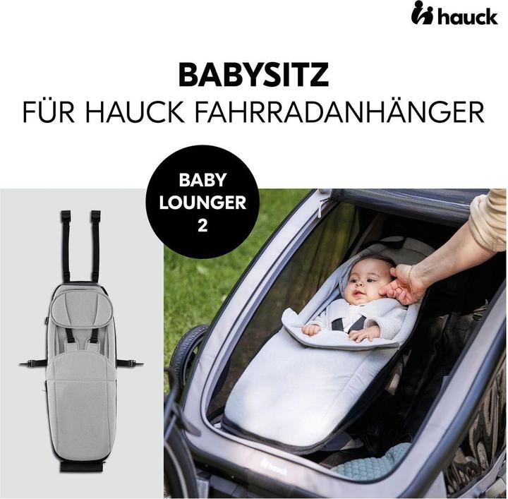 Produktbild Hauck Fahrradanhänger 3in1 Fahrradanhänger Sparset Bike N Walk