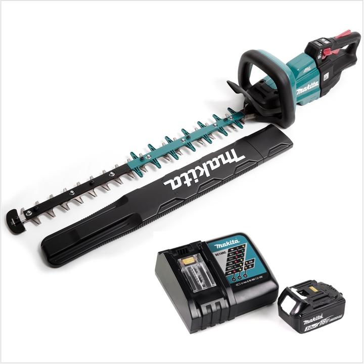 Produktbild Makita DUH 601 RF1 Akku Heckenschere 18V 60cm Brushless + 1x Akku 3,0Ah + Ladegerät (Akkubetrieb)