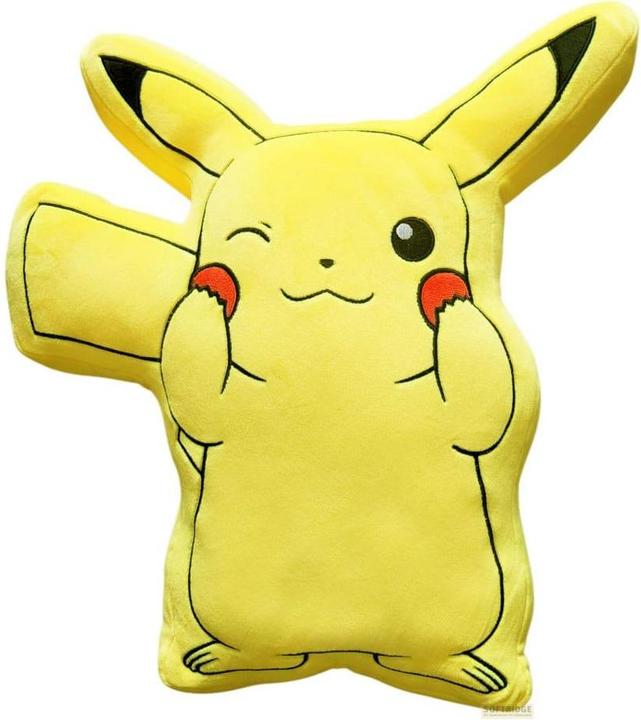 Halantex Pokémon Dekokissen Pikachu Standing 40 cm (40 cm)