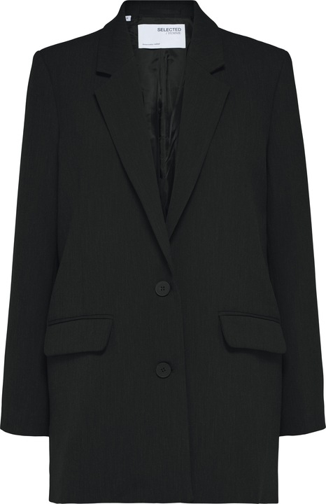 Selected Femme Langer Einreihiger Blazer