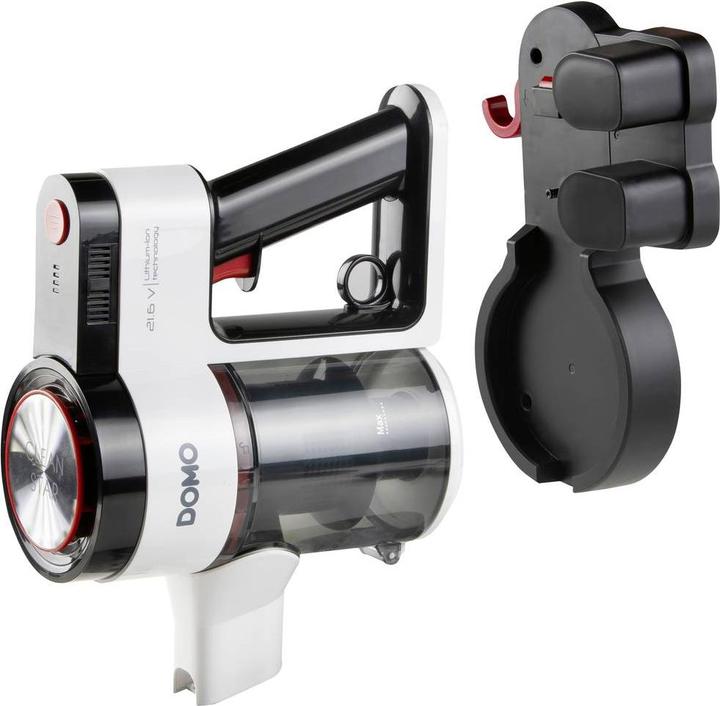 Actual product image Domo BLCD Clean Star DO242SV cordless handheld hoover 21.6V cyclone technology