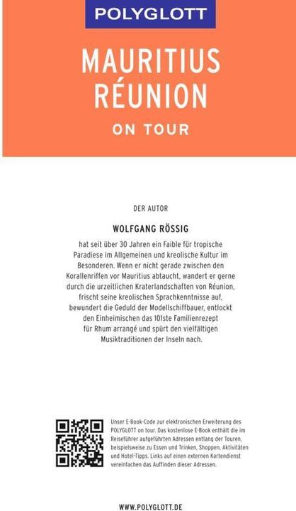 Etichetta energetica on tour Reiseführer Mauritius/Réunion (Tedesco, Wolfgang Rssig, 2019)