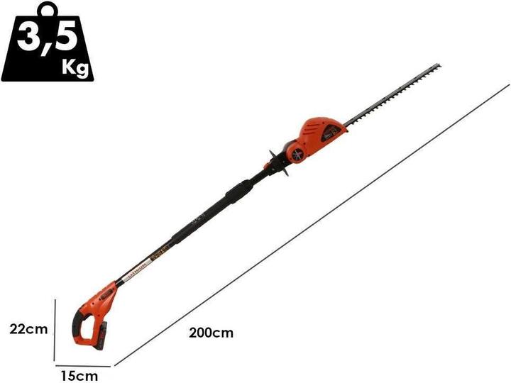 Actual product image Black & Decker Bar hedge trimmer (Rechargeable battery operated)