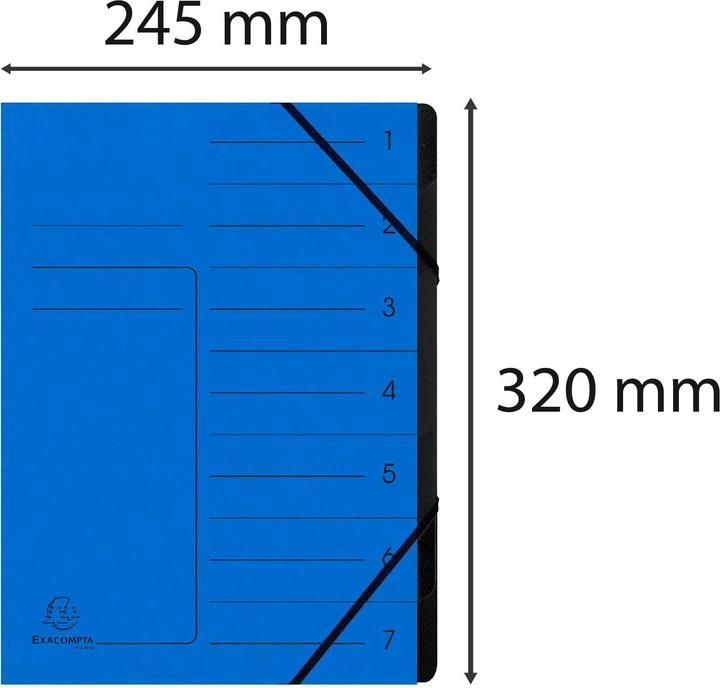Actual product image Exacompta Stapled file folders (A4, 1 x)