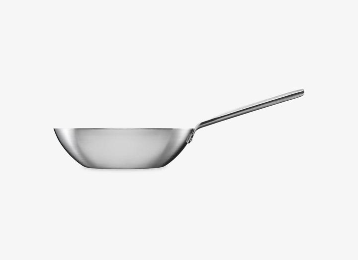 Actual product image Fiskars Norden Steel Wok, 28cm, uncoated (Stainless steel, 28 x 15 cm)