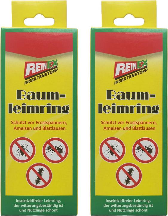 Reinex 2er-Set Insektenstopp Baumleimring 3,5 m x 10 cm