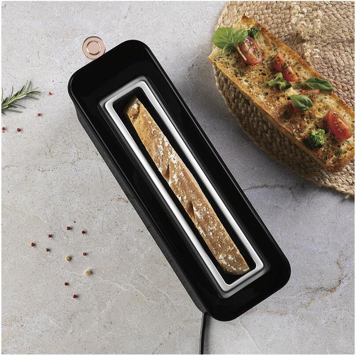 Produktbild BerlingerHaus Langschlitztoaster, 6 Röststufen, 980 W, schwarz-roségold