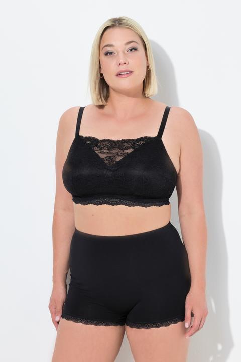 Produktbild Ulla Popken Bralette, Softcups, Spitze, ohne Bügel, Cup B - E (85 E)
