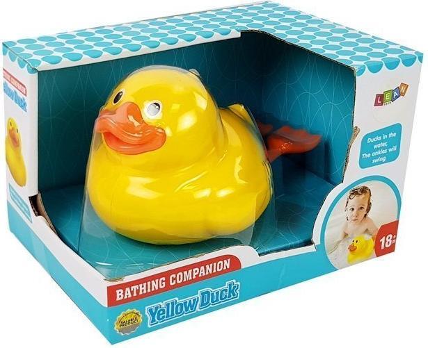 Produktbild Lean Toys Bath toy duck. Yellow