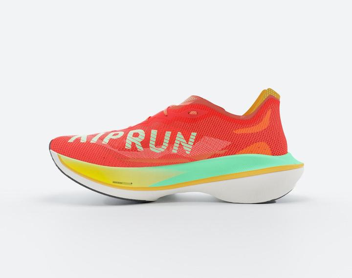 Actual product image Kiprun Men's KD900X LD2 Running Shoes - Orange/Green (47)