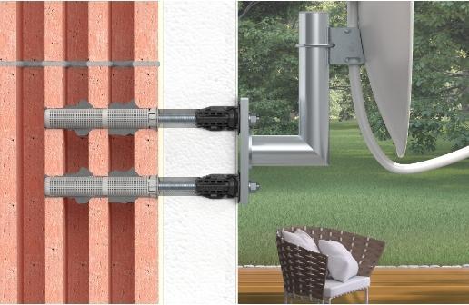 Image du produit Fischer Abstandsmontagesystem TherMax II 16/250 M12 (2) (2 pcs)