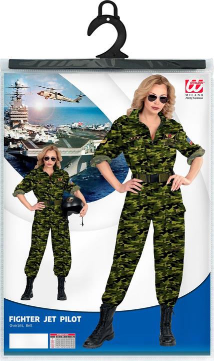 Image du produit Widmann Combinaison Pilote - Militaire (S, M, L, XL)