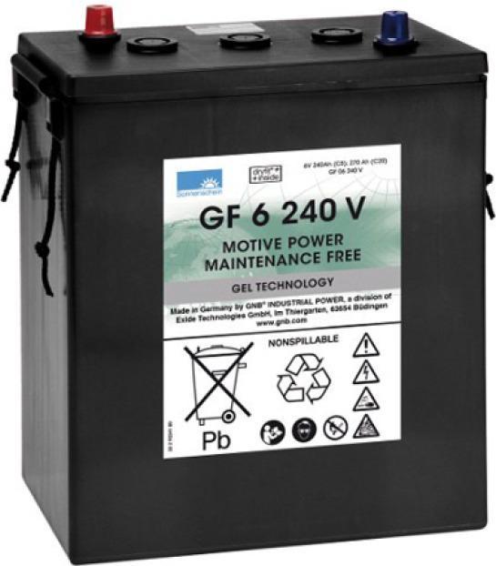 Exide Dryfit Traction Block GF 06 240 V Lead Battery with A-Pole 6V, 240000mAh (6 V, 240 Ah)