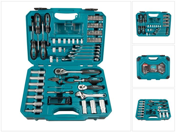Actual product image Makita Tool set (87 pieces)