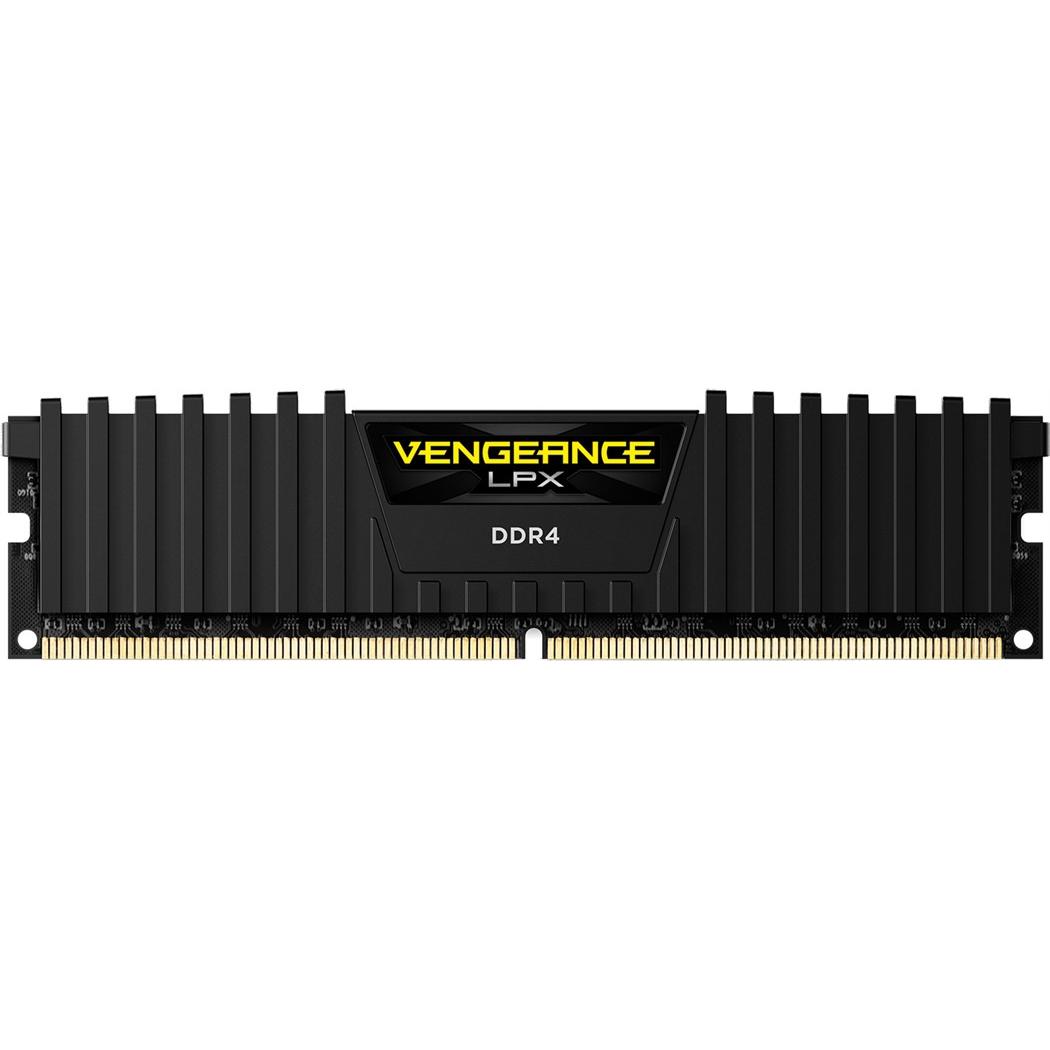 Corsair Vengeance LPX (4 x 4GB, 2666 MHz, DDR4-RAM, DIMM), RAM, Schwarz