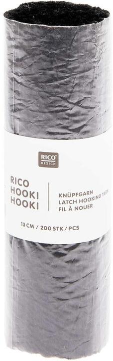 Actual product image Rico Design Hooki Knüpfgarn Schwarz