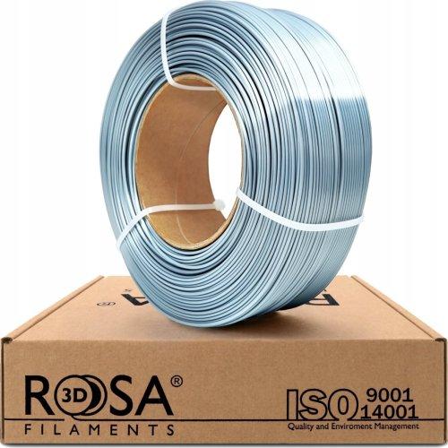 Immagine prodotto Rosa3D Filamenti PLA Silk Silver 1.75mm 1kg (PLA, 1.75 mm, 1000 g)