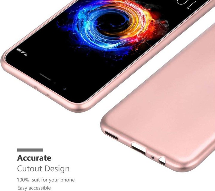 Produktbild Cadorabo TPU Matt Metallic Cover (Honor 8 Pro)