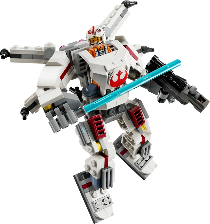 Actual product image LEGO Luke Skywalker's X-Wing Mech (75390, LEGO Star Wars)