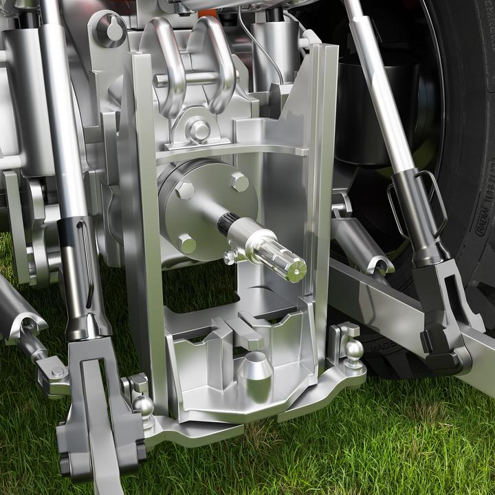 Actual product image Wiltec Adaptor Sleeve for PTO Shaft 175 mm w/ 1 3/4" 20N Spline Housing and 1 3/4" 6T Output Shaf (Tractor accessories)