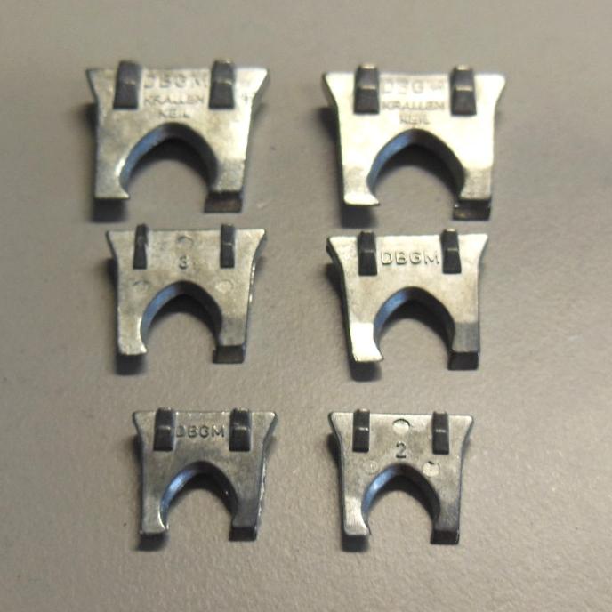 Thumbnail - Haromac, Axt + Beil, Metallkrallen-Set 6tlg. je 2x2-3-4